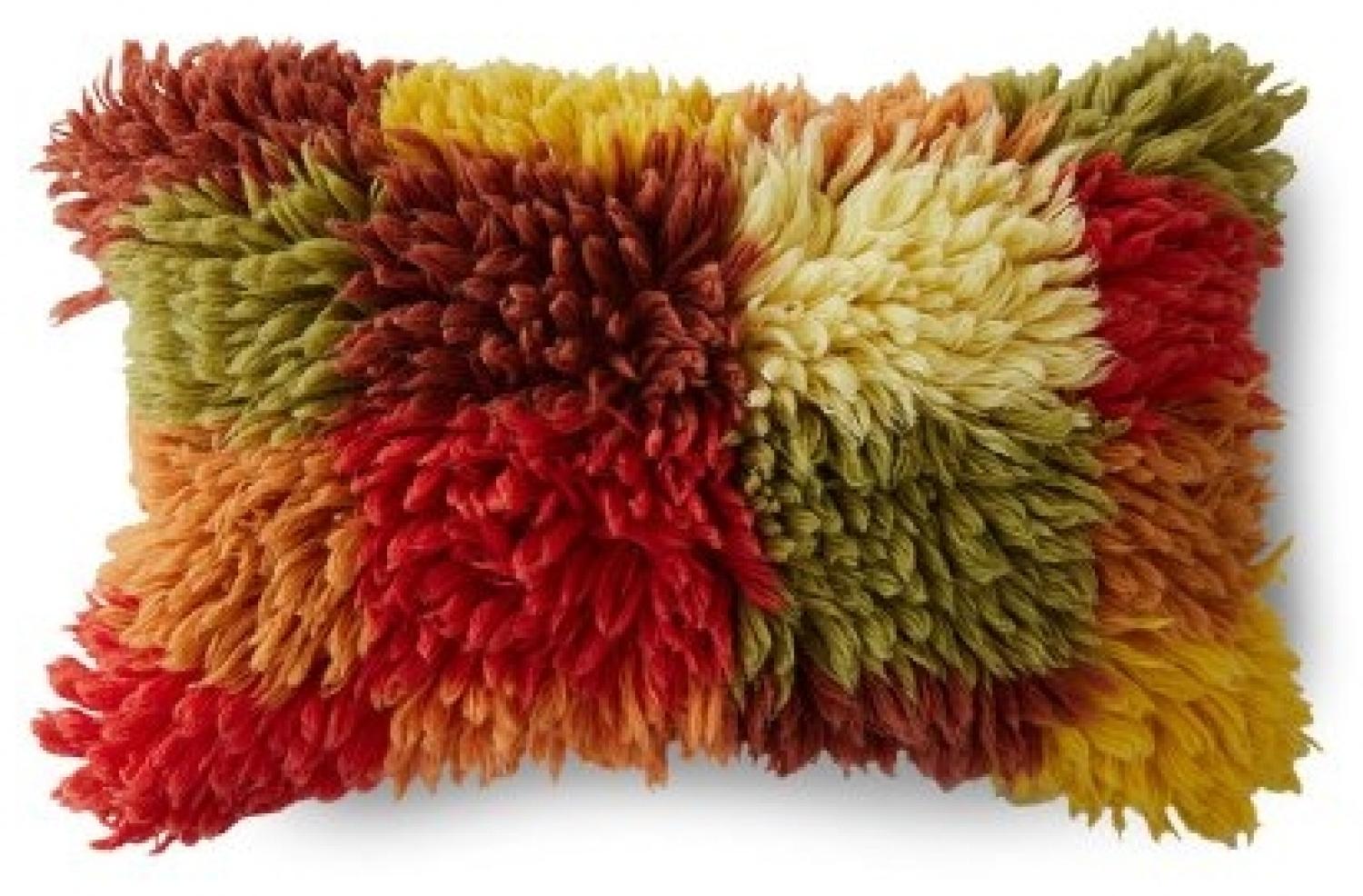 HKliving Kissen Fluffy Rag (60x40cm) TKU2201 Bild 1