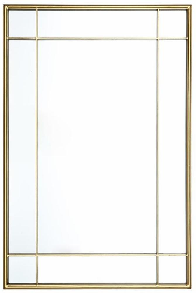 Spiegel Vintage Stil ANAIS - Metall - B80 x H120 cm - Goldfarben Bild 1