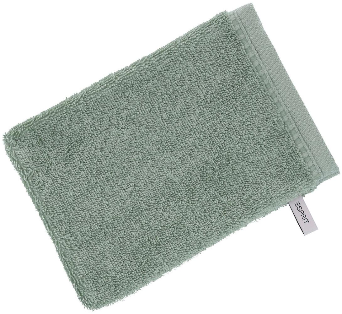 Esprit Handtücher Modern Solid | Waschhandschuh 16x22 cm | soft-green Bild 1