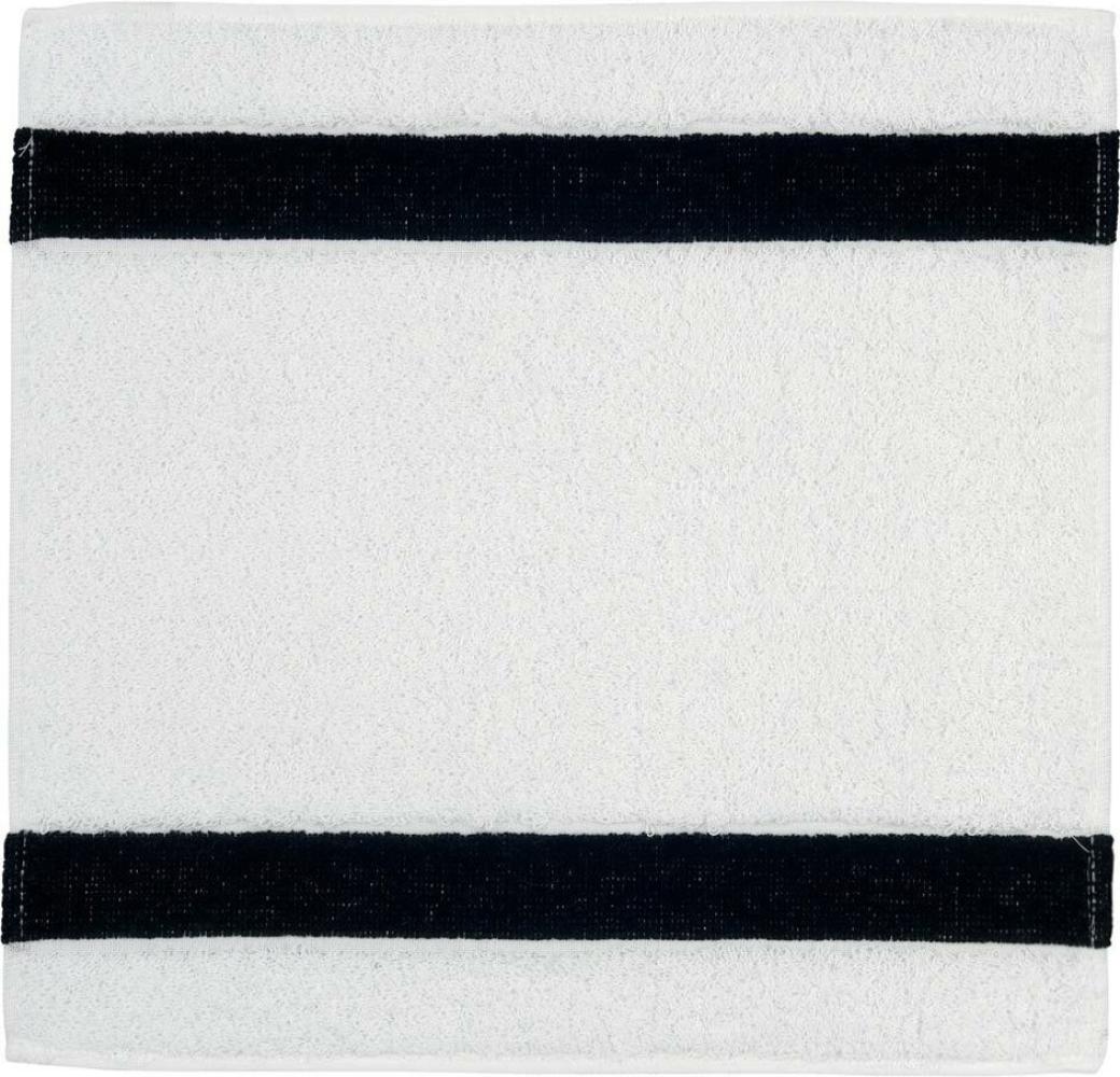 Feiler Handtücher Exclusiv mit Chenillebordüre | Seiftuch 30x30 cm | schwarz Bild 1