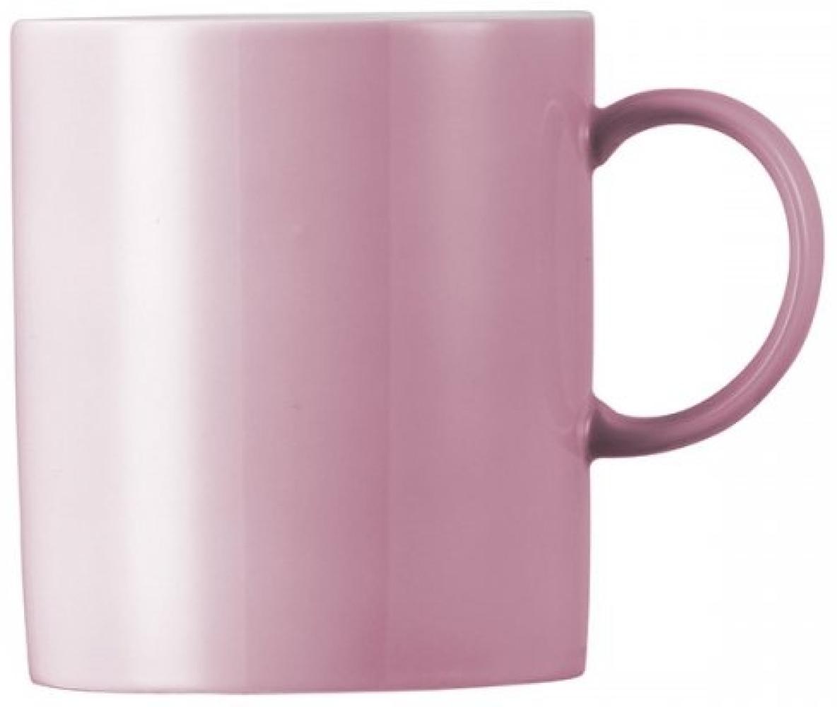 Thomas Sunny Day Becher mit Henkel, Kaffeetasse, Porzellan, Light Pink, Spülmaschinenfest, 300 ml, 15505 Bild 1