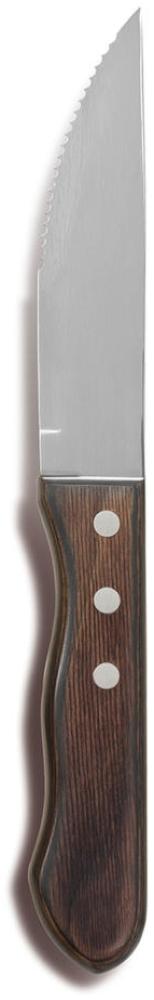Comas Steakmesser Churrasco 6er Set, Fleischmesser mit Holzgriff, Edelstahl, Pakka-Holz, 25. 4 cm, 3100 Bild 1