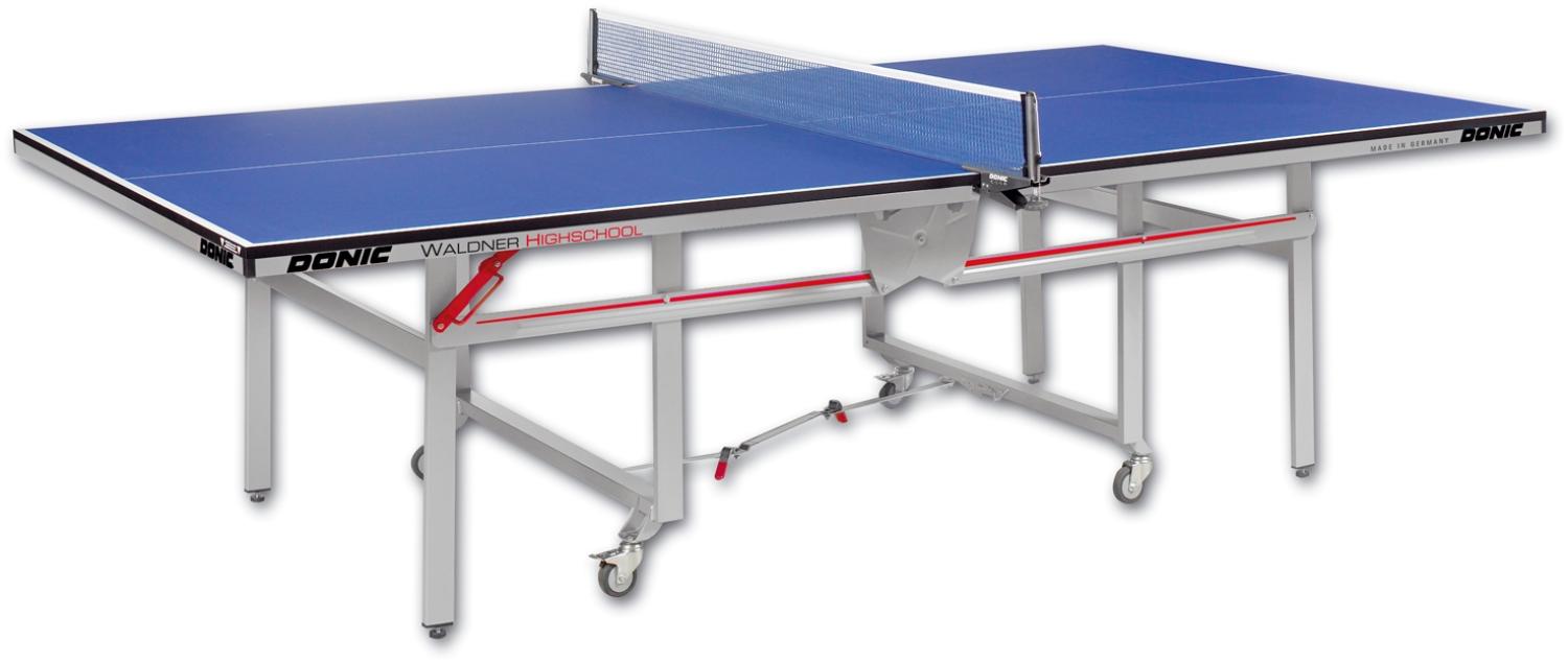 Donic Indoor-Tischtennisplatte "Waldner High School" (ITTF), blau Bild 1