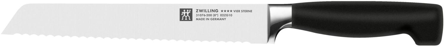 ZWILLING **** Vier Sterne Brotmesser 20 cm, Wellenschliff Bild 1