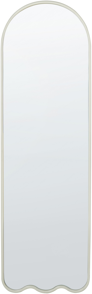 Wandspiegel Metall weiß 45 x 145 cm BUSSY Bild 1