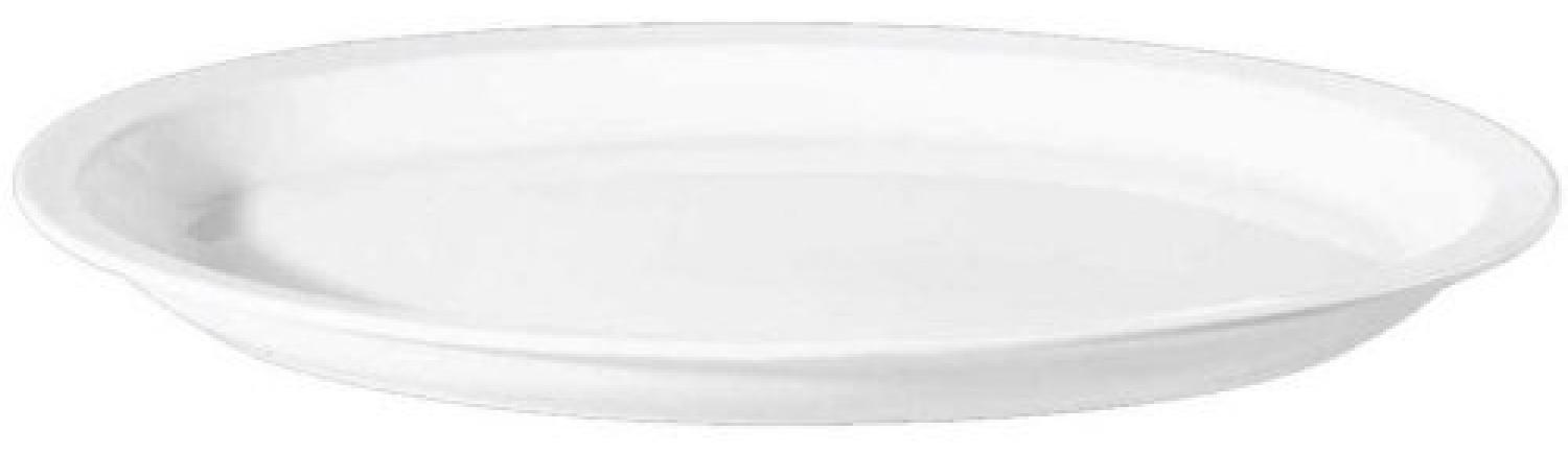 ASA Selection Grande Platte, Oval, Teller, Servier Platte, Keramik, Weiß, B 43 cm, 4733147 Bild 1