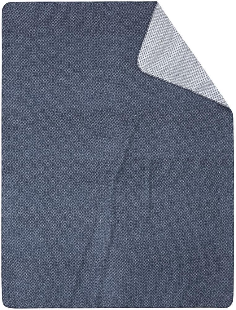 Biederlack Wohndecke Tiny | 150x200 cm | blue Bild 1