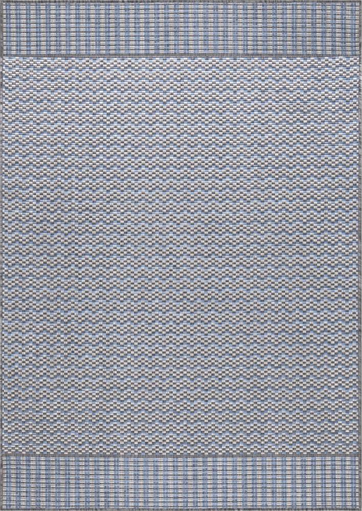 Outdoor Teppich Stefano Läufer - 80x250 cm - Grau Bild 1