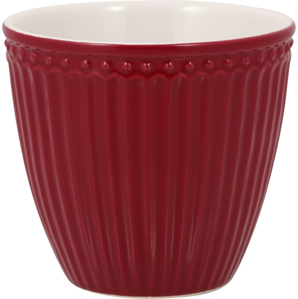 Greengate Alice Latte Cup claret red 0,35 l Bild 1