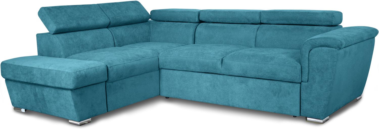 Louis Ecksofa Links, Giulia - Blau Bild 1