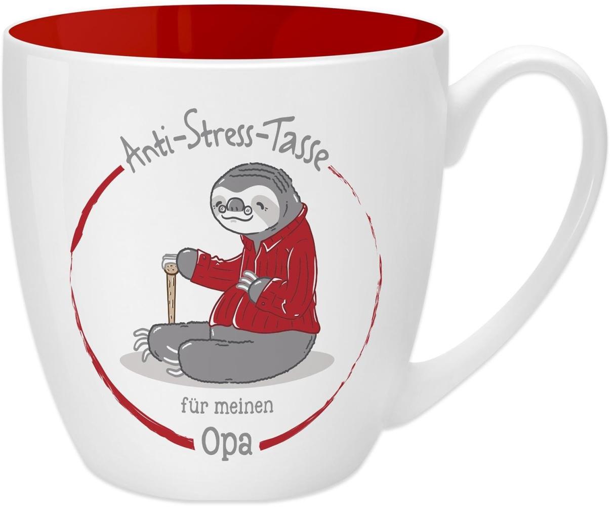 GRUSS & CO Anti-Stress-Tasse Motiv "Opa" | Tasse mit Spruch, 45 cl, New Bone China | Geschenk für Ihn | 45506 Bild 1