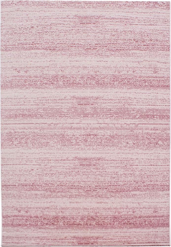 Kurzflor Teppich Pago rechteckig - 140x200 cm - Pink Bild 1