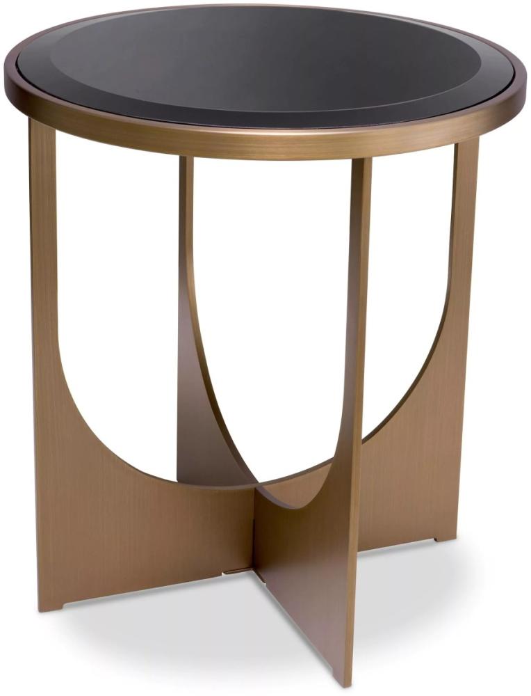 EICHHOLTZ Side Table Elegance Brushed Brass Bild 1