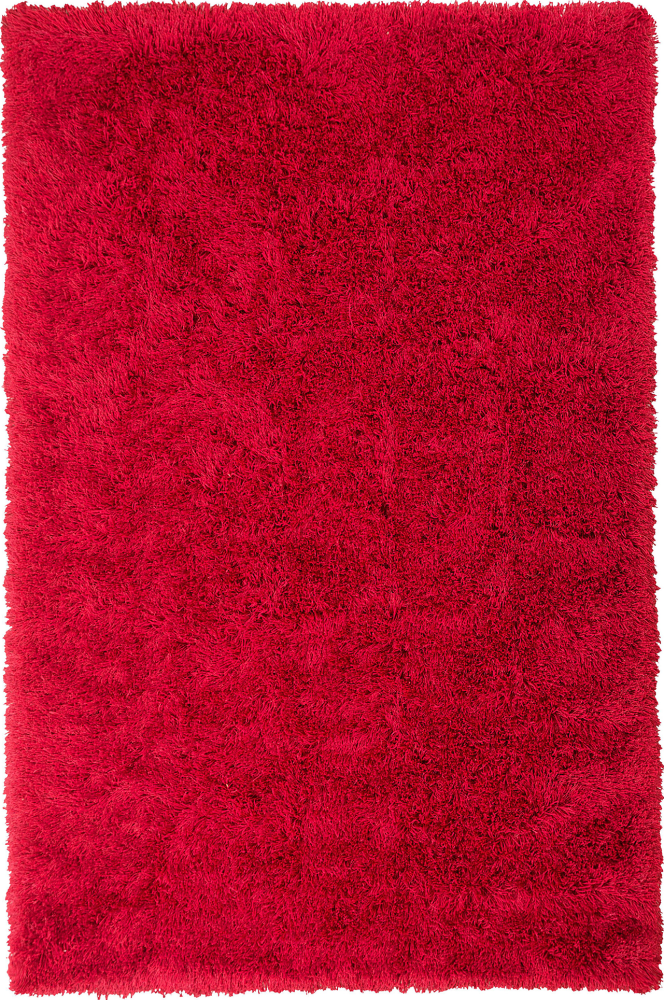 Teppich rot 200 x 300 cm Hochflor CIDE Bild 1