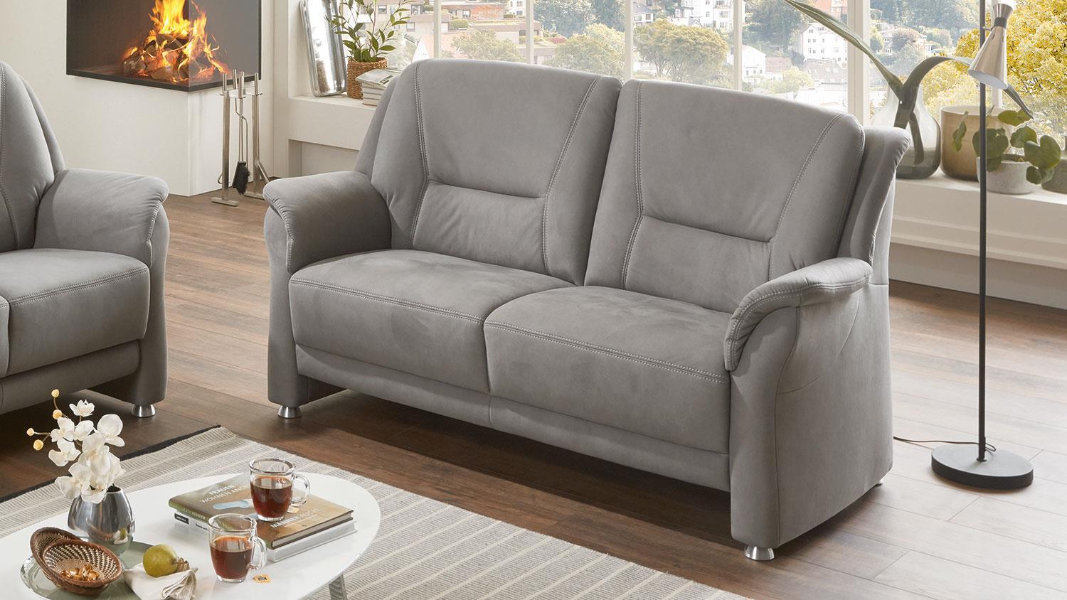 Sofa PEDINA 2,5-Sitzer Polstersofa Couch in grau 172 cm Bild 1