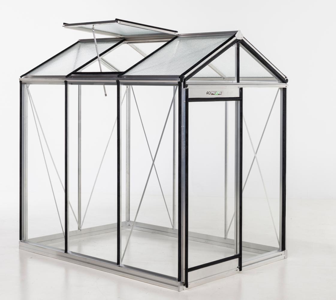 ACD Glas Gewächshaus Piccolo P04 | Silber | 298x159x221 cm Bild 1
