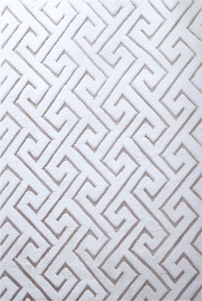 Kurzflor Teppich Viva Läufer - 80x150 cm - Beige Bild 1
