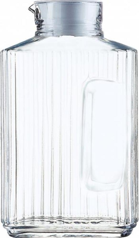 Glas-Flasche Luminarc Quadro Durchsichtig Glas 2 L Bild 1
