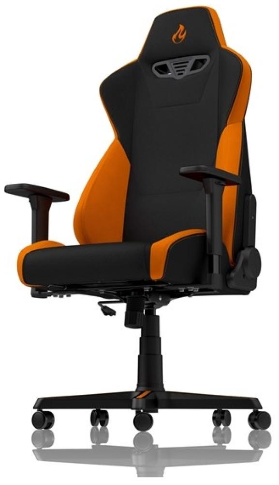 Nitro Concepts S300 Gaming Chair - Horizon Orange Gaming Stuhl - Schwarz / Orange - Stoff - Bis zu 135 kg Bild 1