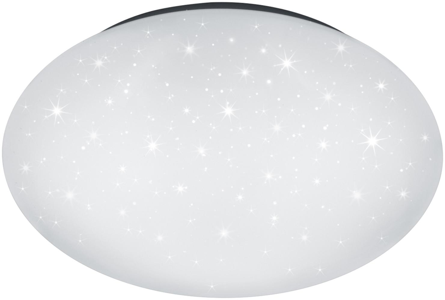 LED Sternenhimmel Deckenleuchte PAOLO in Weiß Ø 37cm, IP44 - Badlampen Bild 1