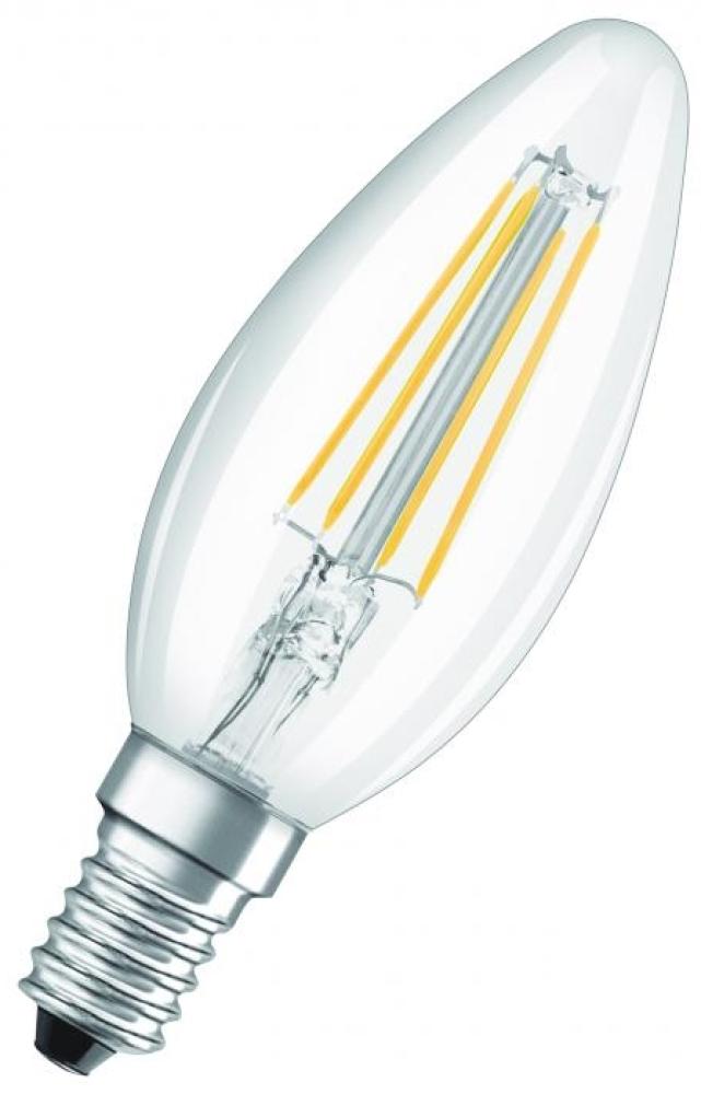 Osram LED-Lampe STAR+ CL Active & Relax candle 4W/827/865 (40W) filament clear E14 Bild 1