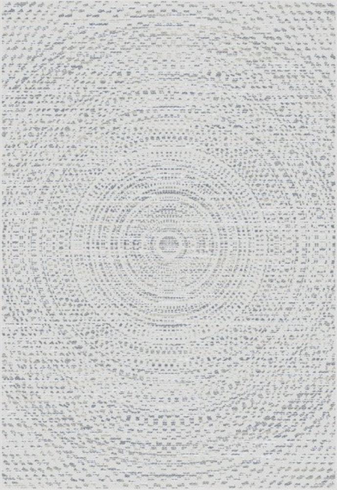 Dekoria Teppich Breeze Circles wool/ cliff grey 160x230cm Bild 1