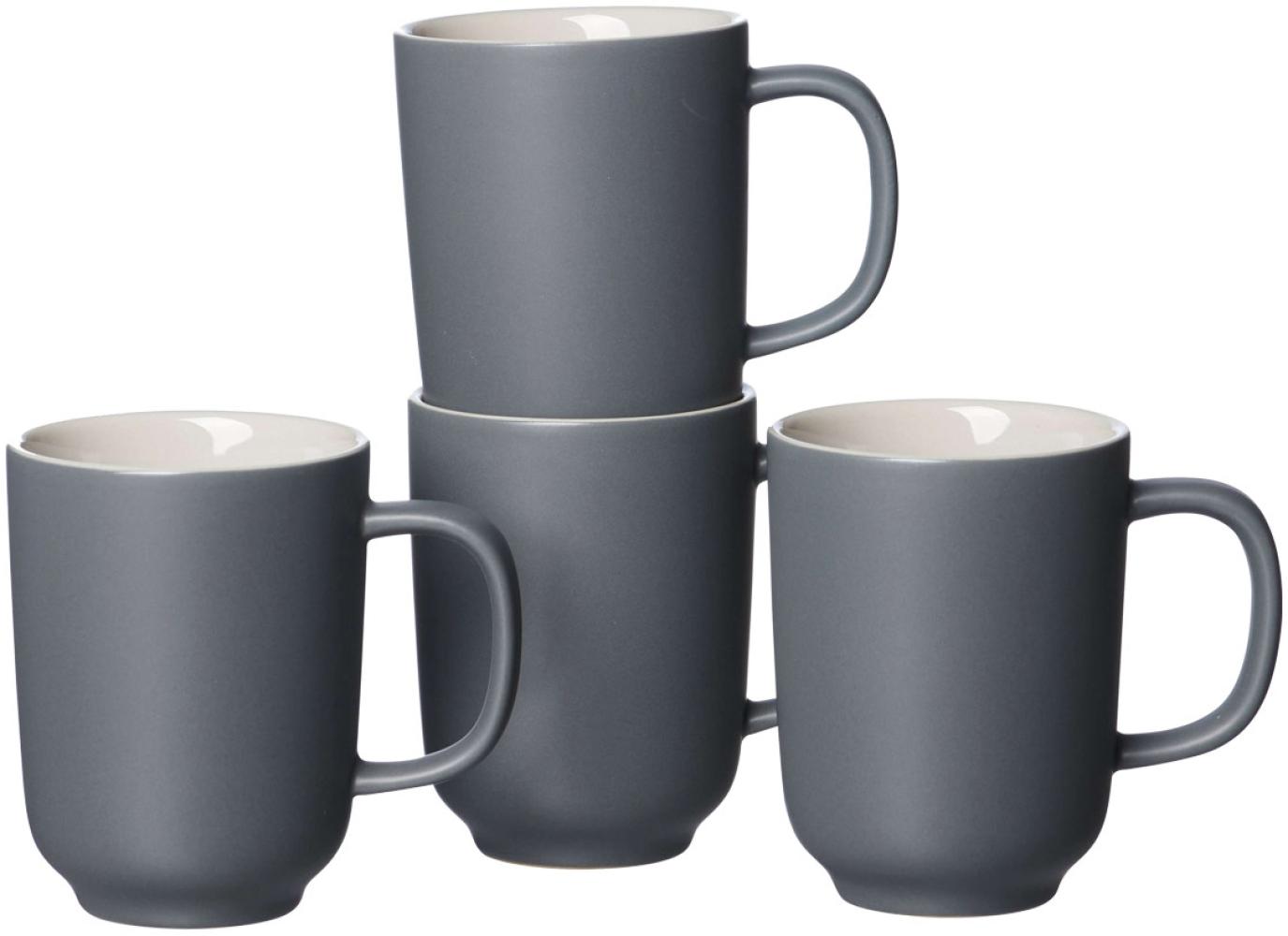 Ritzenhoff & Breker JASPER Kaffeebecher 285 ml 4er Set grau Bild 1