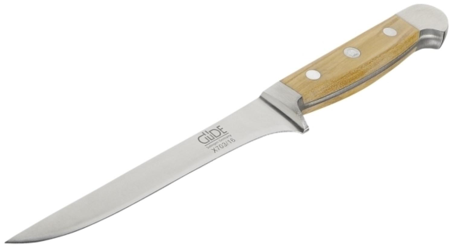 Güde Alpha Boning Knife 16 cm Olive Wood Bild 1