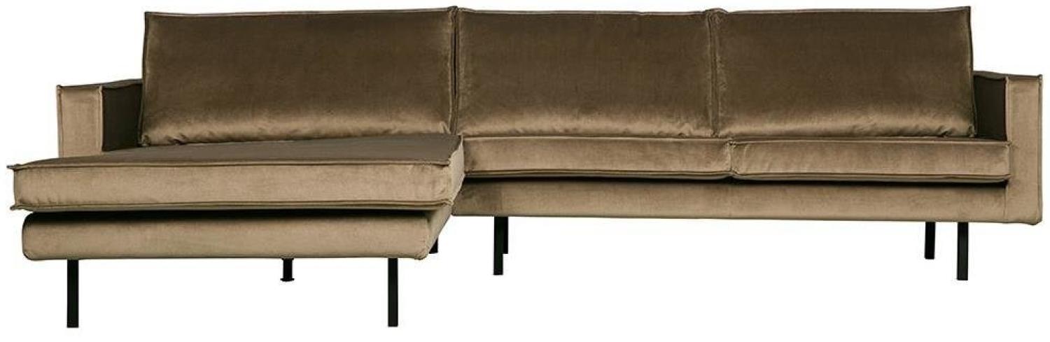 BePureHome Rodeo Eckcouch Links Taupe Bild 1