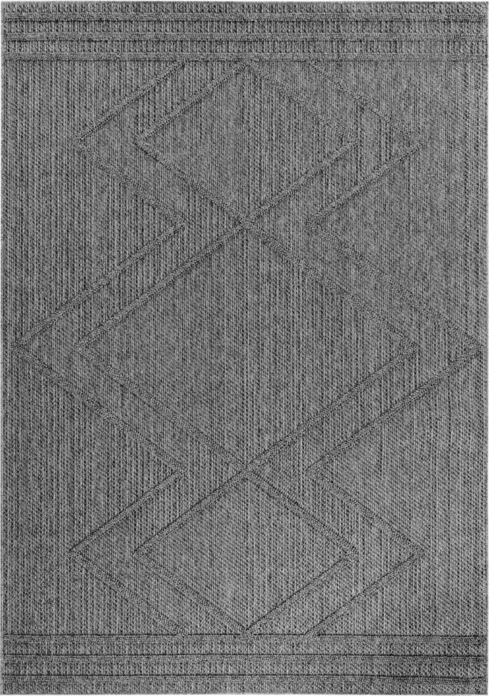 Outdoor Teppich Piero rechteckig - 240x340 cm - Grau Bild 1