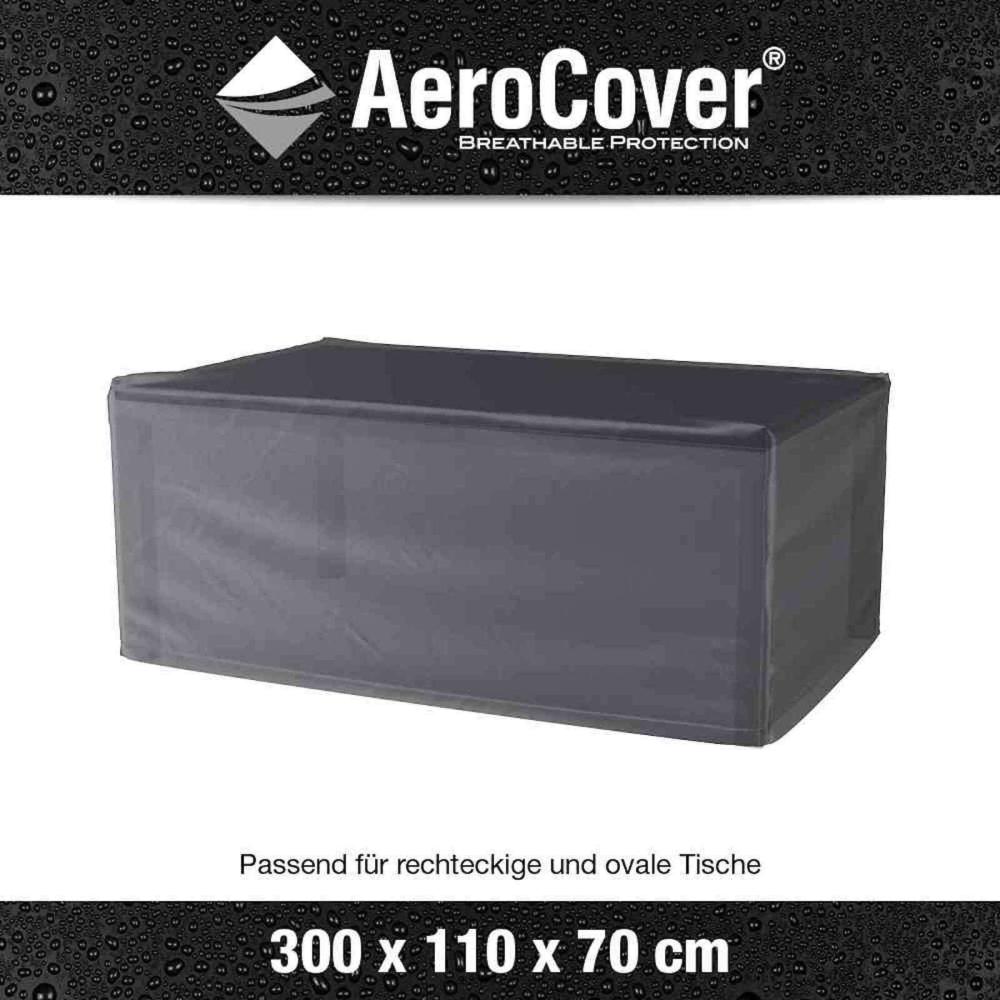 AeroCover Schutzhülle für Tische 300x110x70 cm Schutzhaube Gartentische Tischhülle Bild 1