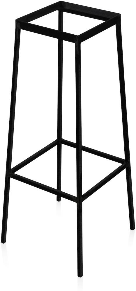 Beske-Manufaktur Ständer für Betonfeuer oder Blumentopf 17x17x17cm pulverbeschichtet aus Stahl Bild 1