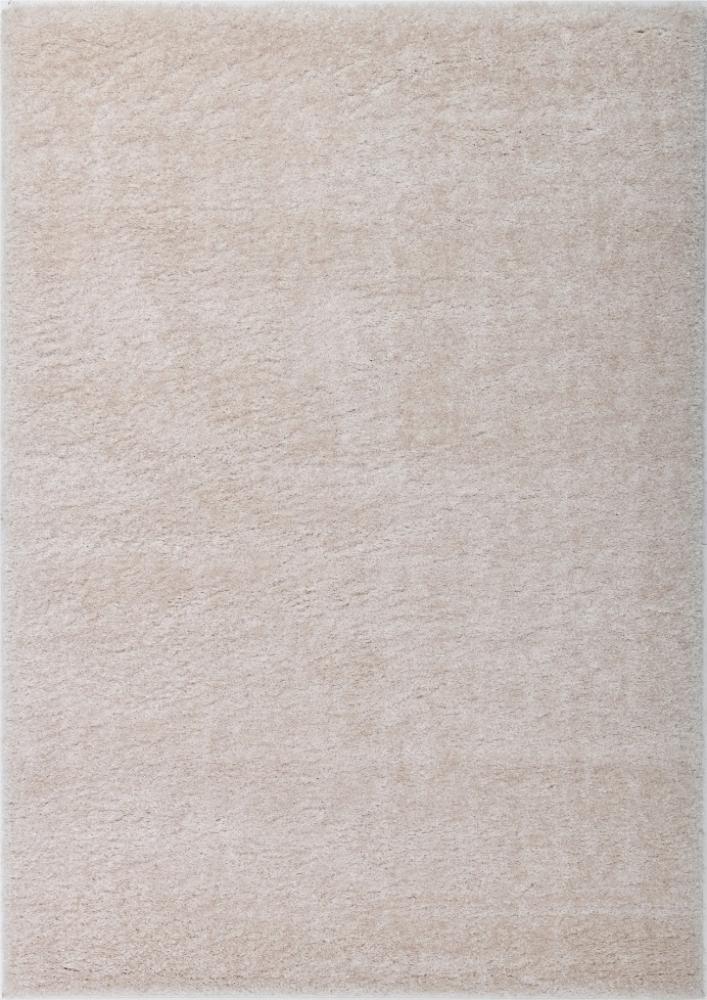 HOME DELUXE Hochflor Teppich SOFI - Farbe: Beige, Größe: 150 x 80 cm Bild 1