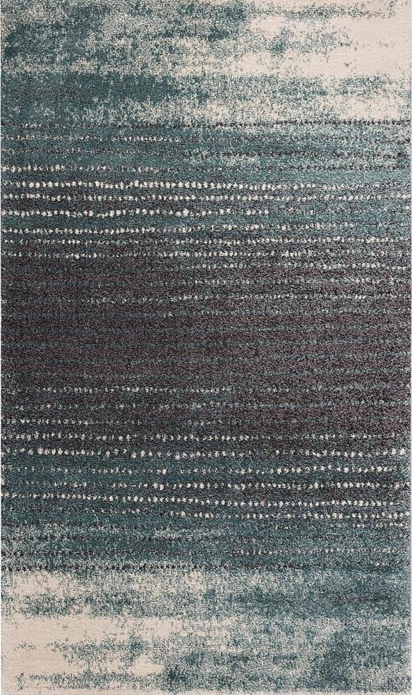 Dekoria Teppich Modern Teal blue/ dark grey 200x290cm Bild 1