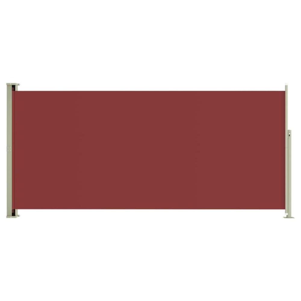 Seitenmarkise Ausziehbar 140x300 cm Rot Bild 1