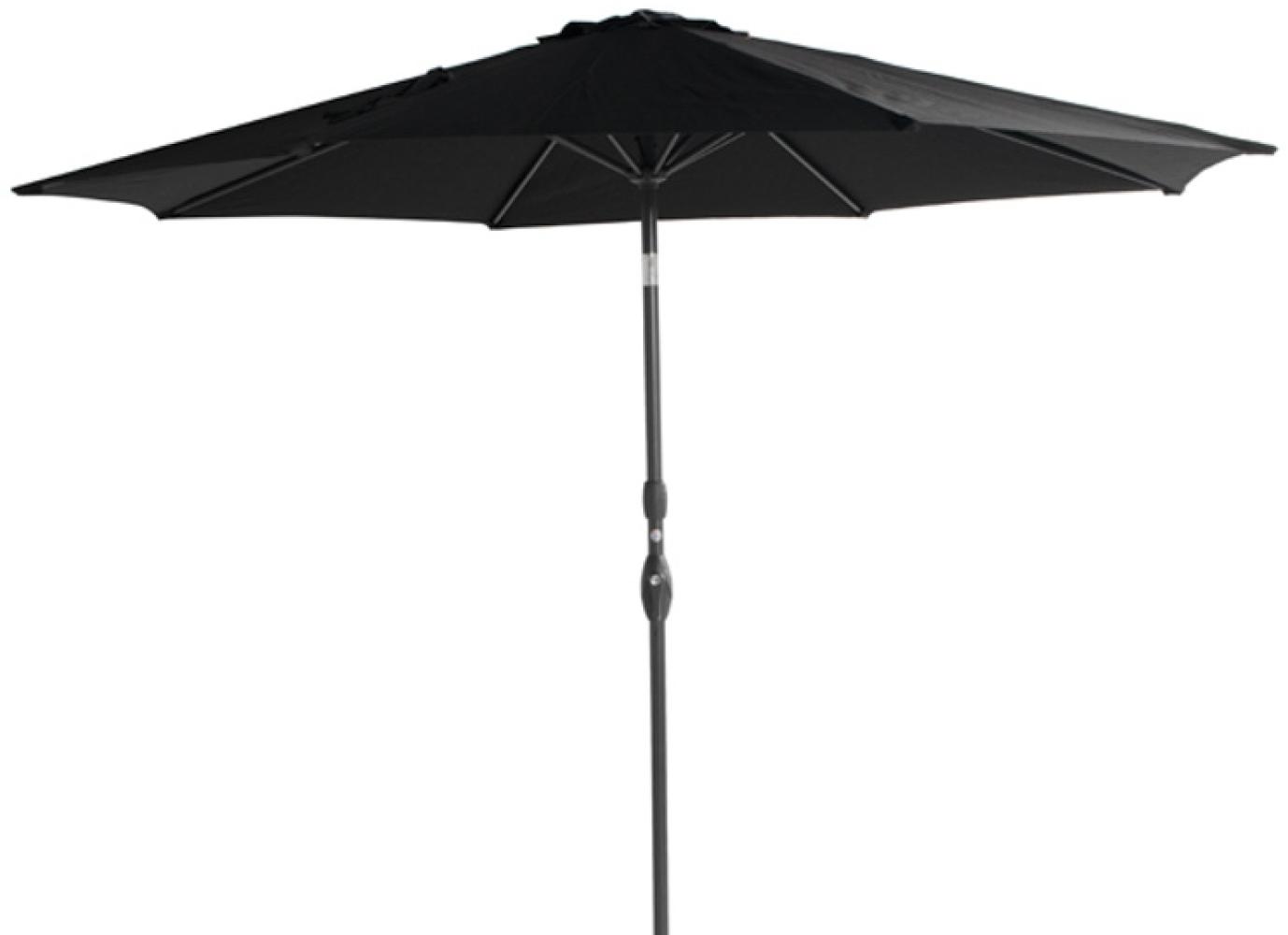 Hartman Sophie + Parasol Sonnenschirm 300 cm Polyester ohne Fuß Carbon Black/Carbon Black Bild 1