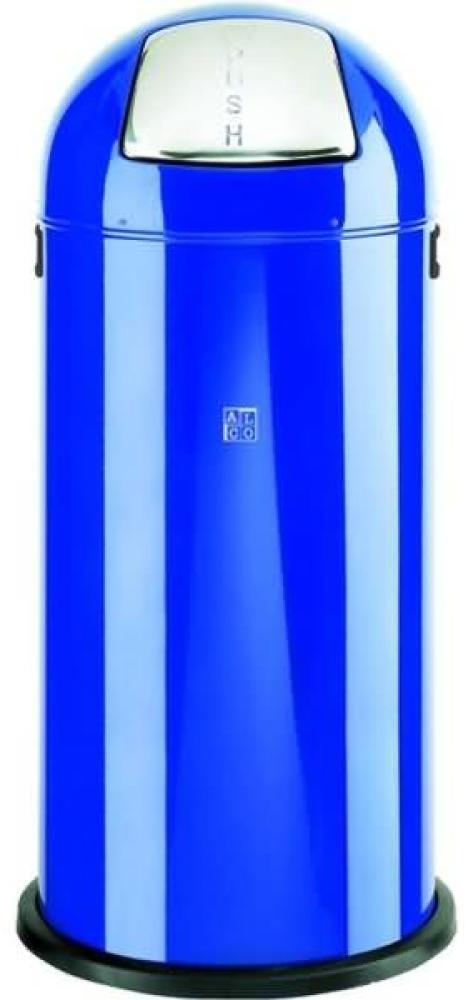 Alco Abfallsammler mit Push-Klappe 52 Liter blau Bild 1