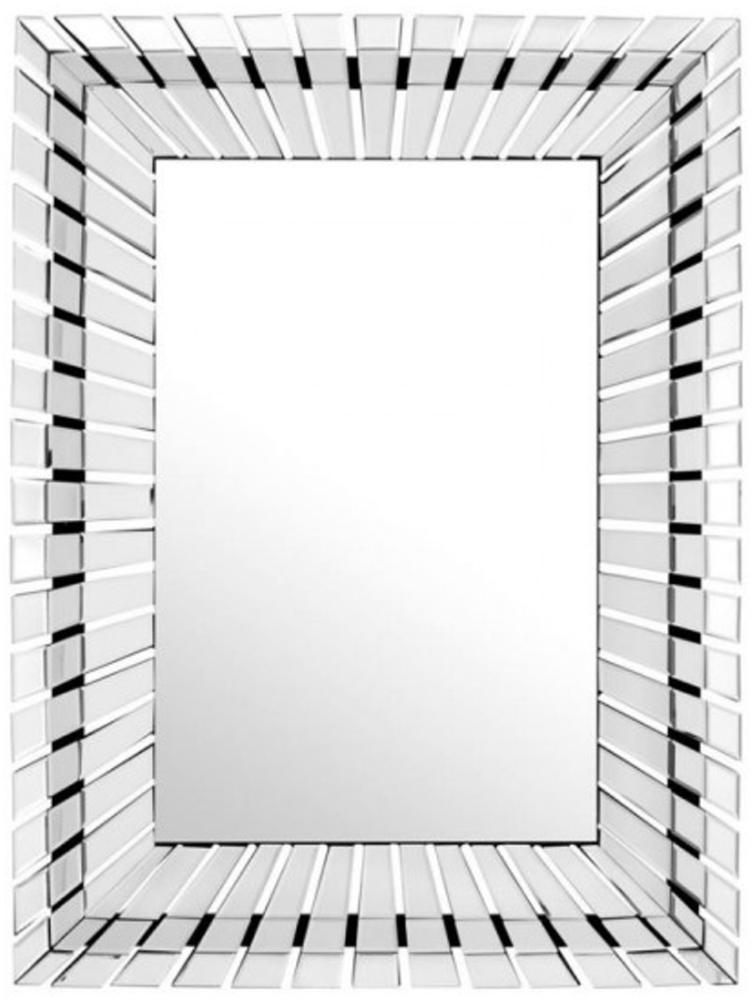 Casa Padrino Designer Luxus Spiegelglas Wandspiegel 90 x H 120 cm - Luxus Hotel Spiegel Bild 1