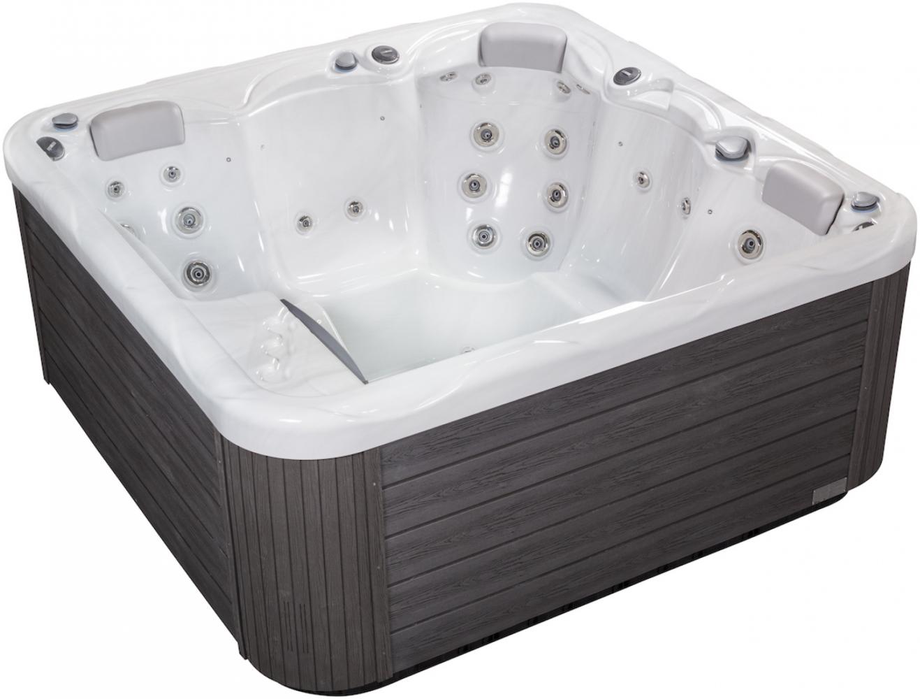 Wellis Pluto Plug&Play Whirlpool Outdoor Außenwhirlpool für 5 Personen inkl. Thermoabdeckung Bild 1