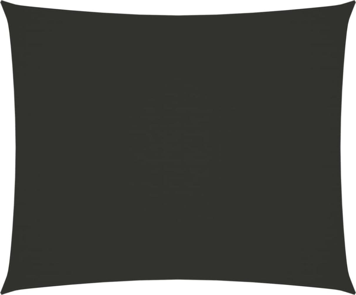 vidaXL Sonnensegel Oxford-Gewebe Rechteckig 6x7 m Anthrazit Bild 1