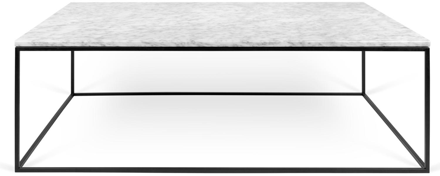 Couchtisch - Gleam 120 cm - echter Marmor - Weiß Bild 1