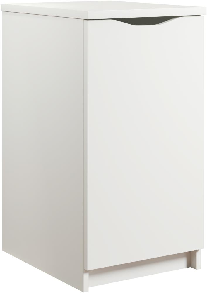 trendteam smart living 'Basix' Schreibtischcontainer, weiß, 40 x 76 x 50 cm Bild 1