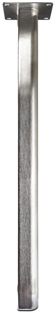 Hettich Tischbein 5,0 x 71 cm Stahl Edelstahl-Optik - 1 Stück Bild 1