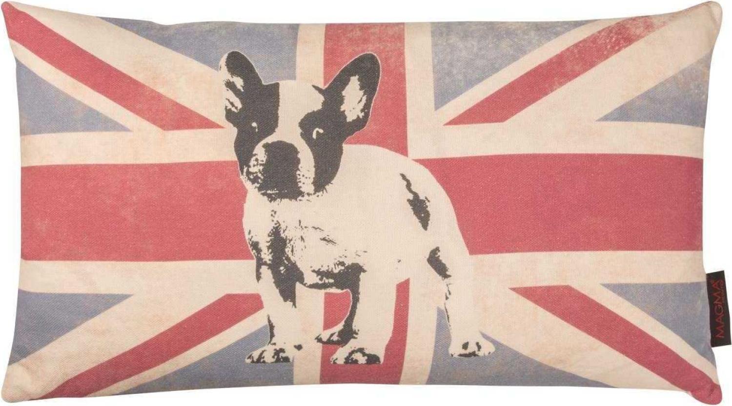 Magma Kissenhülle 30x50 cm Motiv Flagge Dog Bild 1
