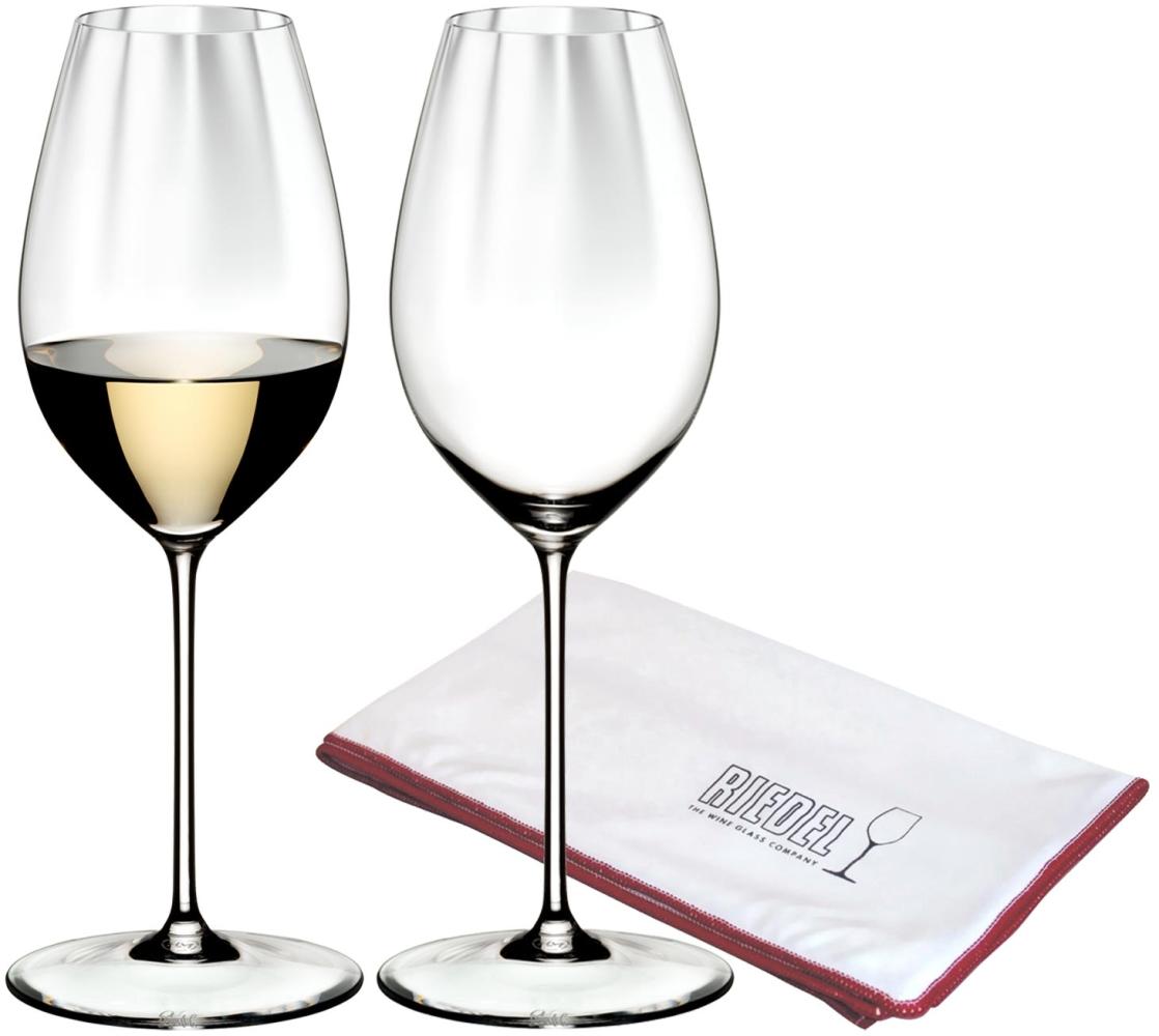 Riedel PERFORMANCE Sauvignon Blanc Glas 2er Set + Poliertuch Bild 1