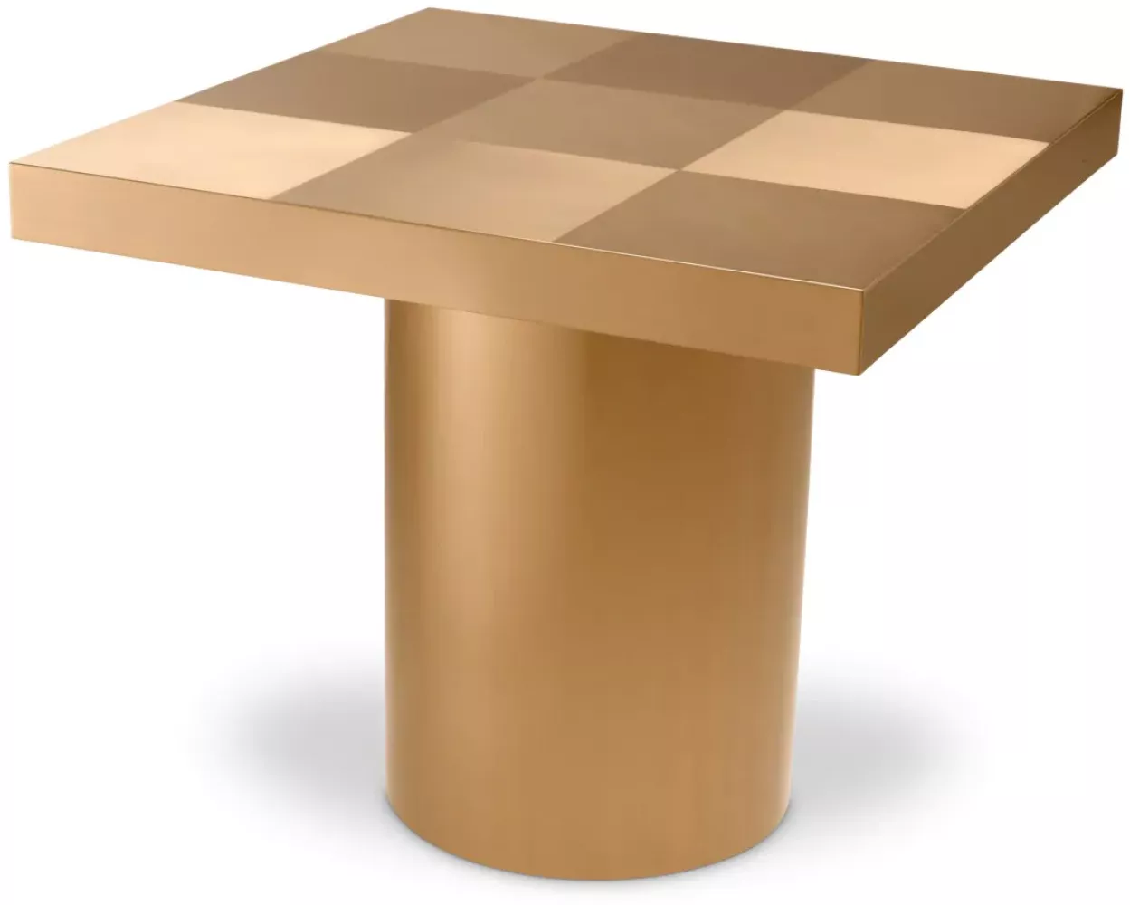 EICHHOLTZ Side Table Laporte Brushed Brass Bild 1