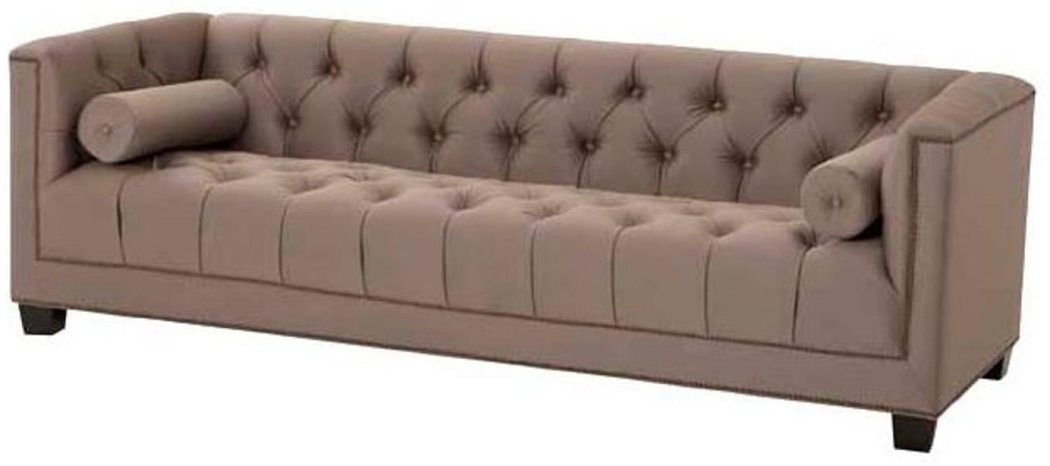 Casa Padrino Designer Sofa Taupe - Luxus Kollektion Bild 1