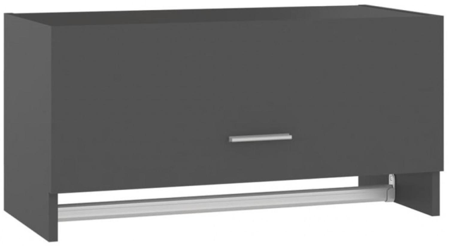 vidaXL Kleiderschrank 70x32,5x35 cm Spanplatte Grau Bild 1