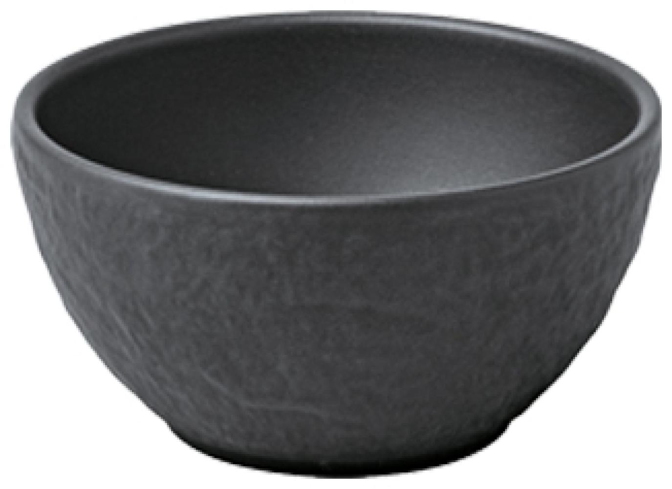 Villeroy & Boch Manufacture Rock Dipschälchen schwarz Ø 7,7 cm Bild 1