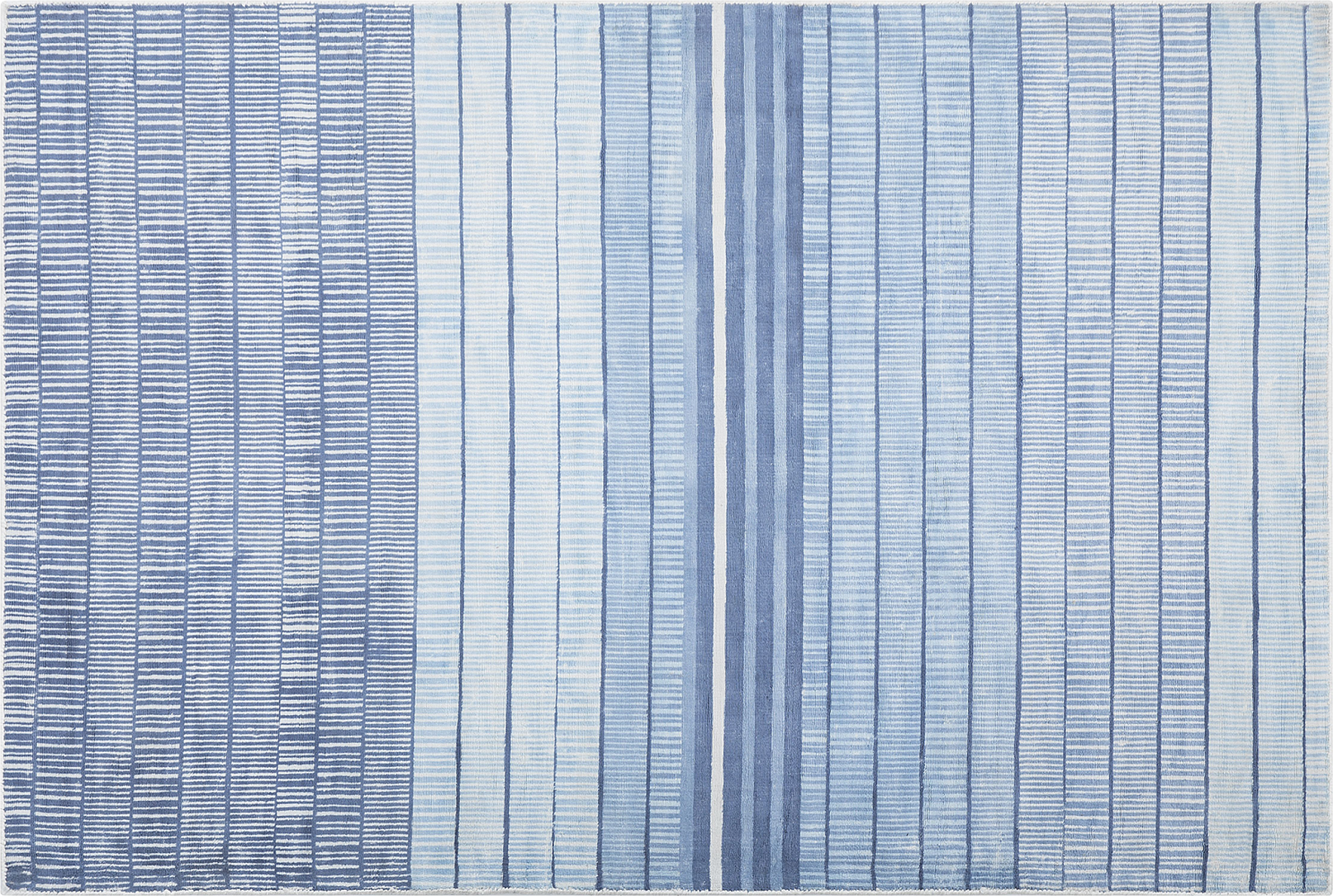 Teppich hellblau 140 x 200 cm Kurzflor YARDERE Bild 1